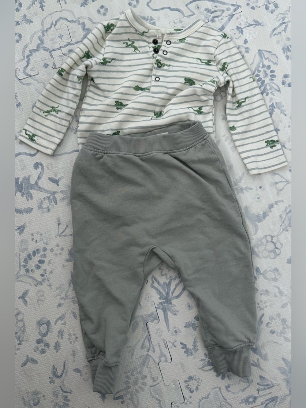 Pehr Organic Cotton Bodysuit & Pants Set 6-12M